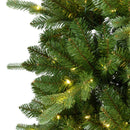 Árvore de Natal Nevada 180/210m - com Luzes LED Quentes e Multicoloridas
