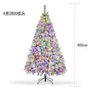 Árvore de Natal enorme artificial de 13 pés, árvore de Natal pré-iluminada flocada com neve com 2800 pontas de galhos, 900 luzes incandescentes